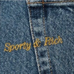 Sporty & Rich x Harmony Paris Collab Jeans Size 26